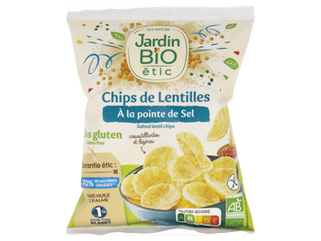 Chips de Lentilles à la pointe de Sel - Jardin BIO