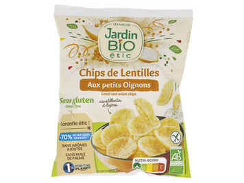 Chips de Lentilles aux Oignons - Jardin BIO