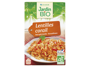 Lentilles Corail - Jardin BIO