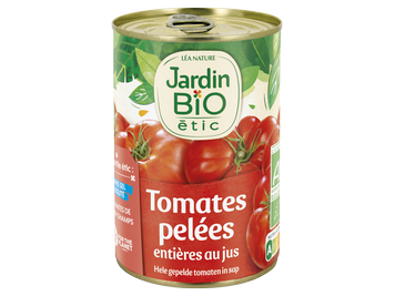 Tomates pelées Entières - Jardin BIO